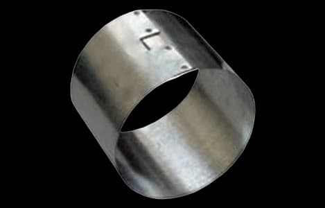 Манжета металлическая D120мм сварная для хризотилцементных (а/ц) труб D100мм ССД