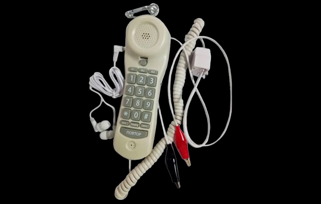 Монтерская трубка Акватель 320 МТ-1 (импульсный/тональный) с гарнитурой