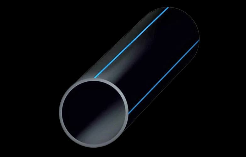 Труба напорная ПНД ПЭ100 SDR11 d110 х 10,0 L=12м (отрезок) ГОСТ 18599-2001