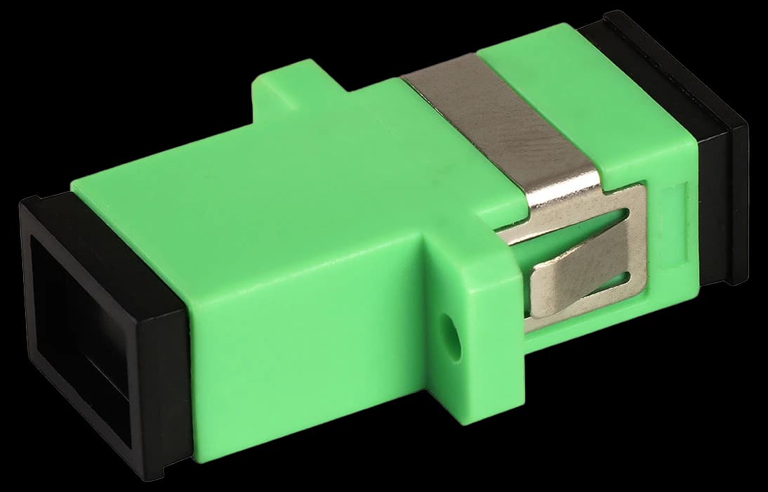 Адаптер (розетка) SC/APC SM (с фланцем)