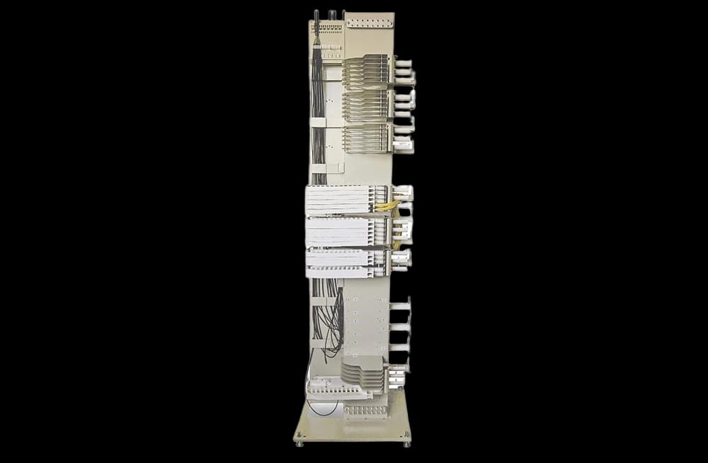 Стойка открытая с органайзерами 600х600х2200 мм ВОКС-ФП -СТ -О ССД