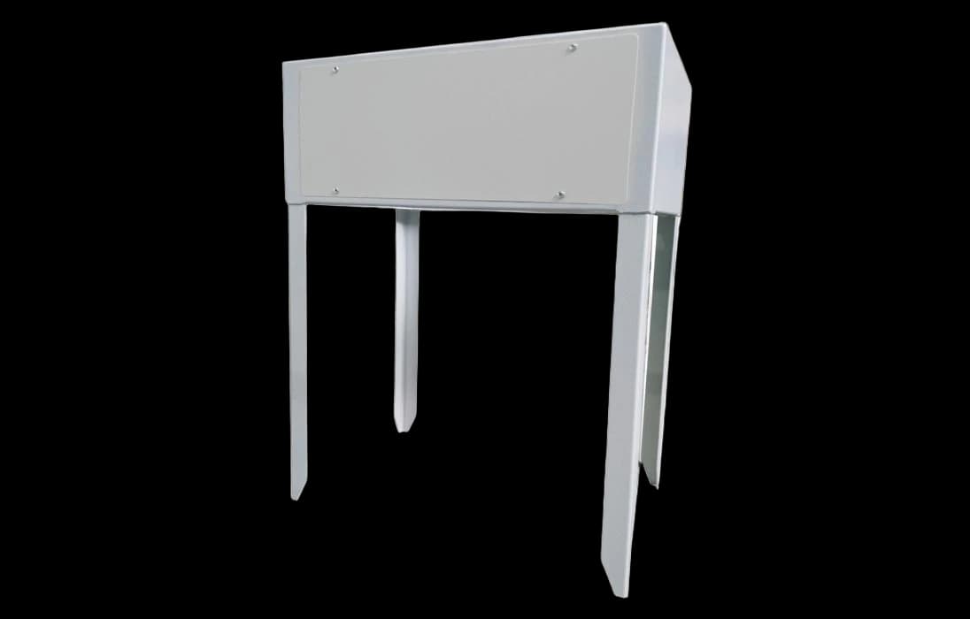 Тумба (фундамент) металлическая для установки шкафа ШКТ-НП 600х1000 ССД