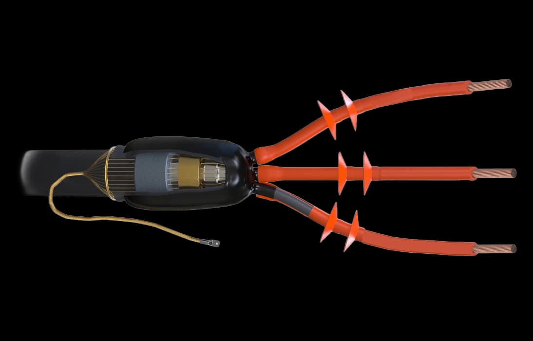 Муфта концевая 3 ПКНТпб-10  (70-120) без наконечников ССД