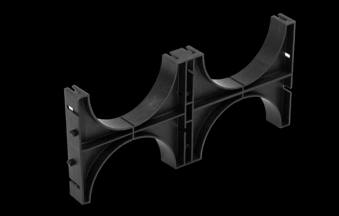 Держатель расстояния (кластер) для двустенных труб, д.110 (двойной) ССД