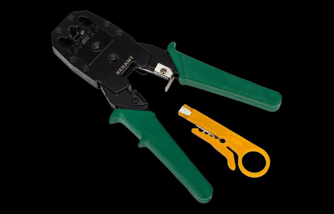 12-3441 Кримпер HT-315 для обжима 8P8C, 6P6C, 4P4C, заделка витой пары REXANT