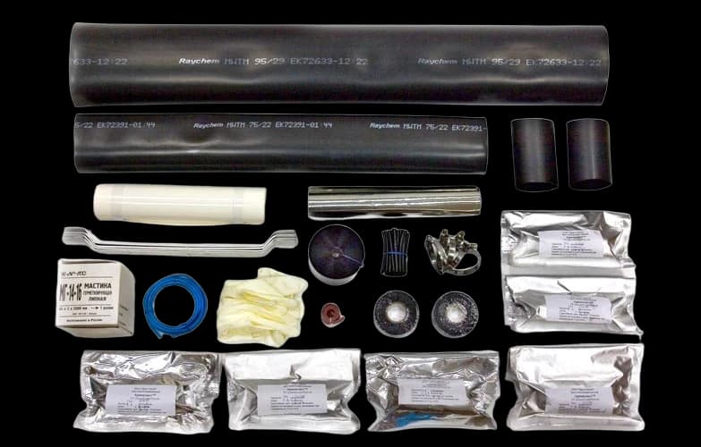 Муфта прямая для ж/д кабелей с ТУТ МП-АБ-ТУТ-7+ ССД