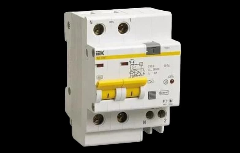 MAD12-2-016-C-030 Диф.автомат АД12М 2Р С16  30мА ИЭК