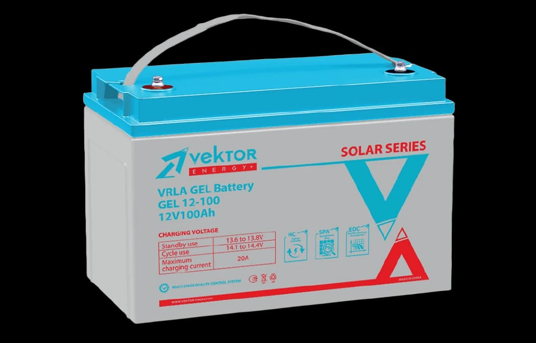 GEL 12-100	Аккумуляторная батарея Vektor GEL 12-100