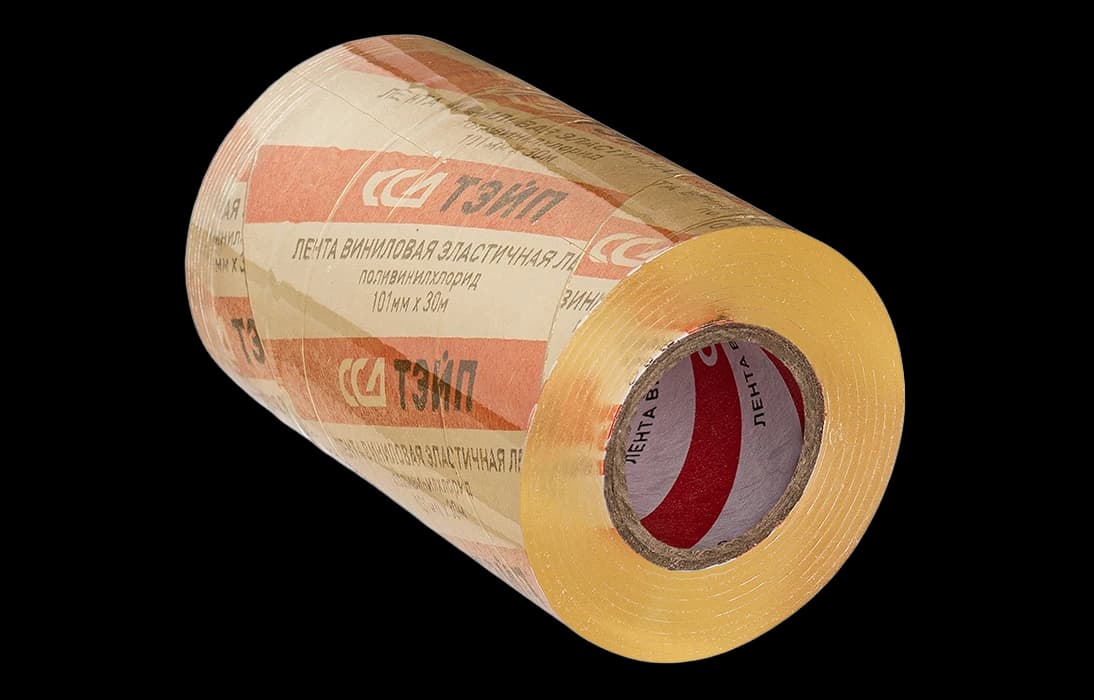 Лента виниловая эластичная ЛВЭ ССД-ТЭЙП 101мм х 30м