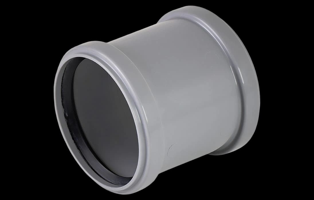 Муфта ПНД d=75 канализационная надвижная для труб SDR