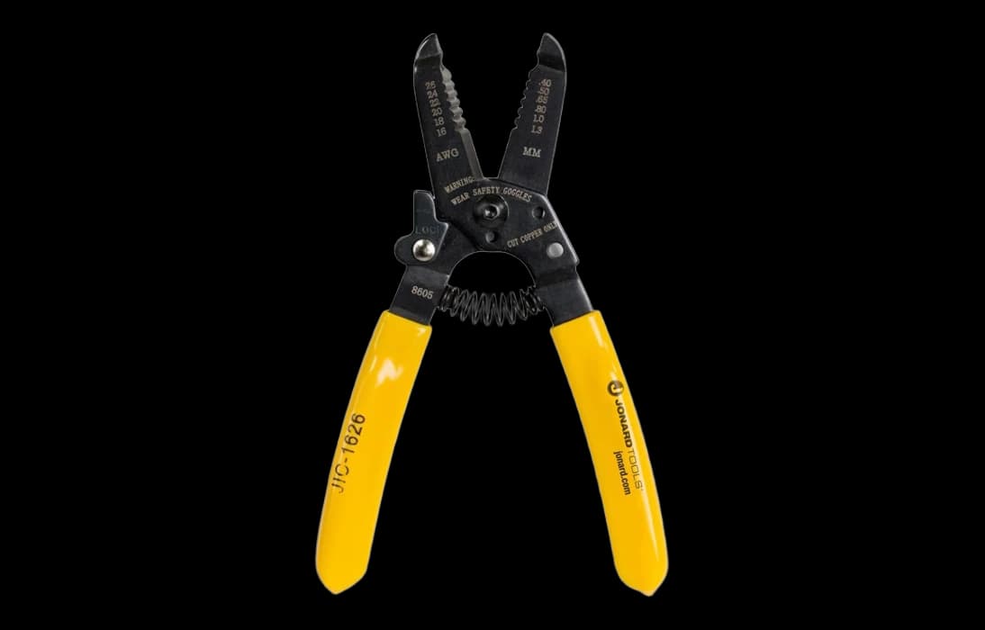 Jonard JIC-1626 - инструмент для снятия изоляции с проводов 0,4 - 1,3 мм