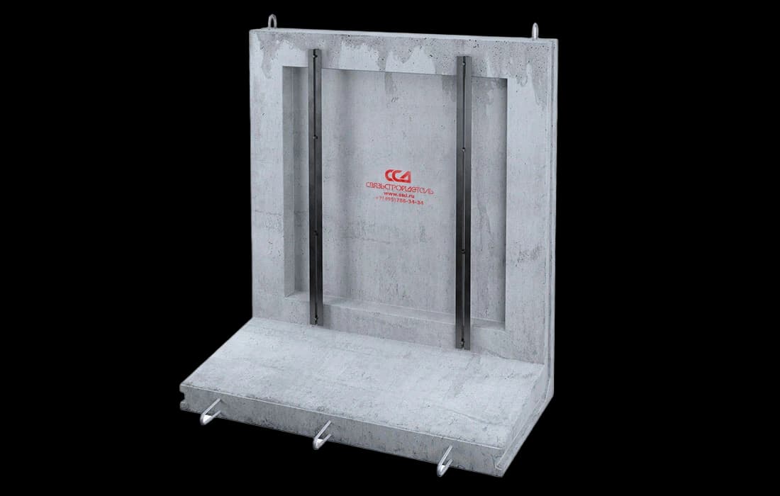 Блок стеновой ж/б  СБ-1 ГЕК