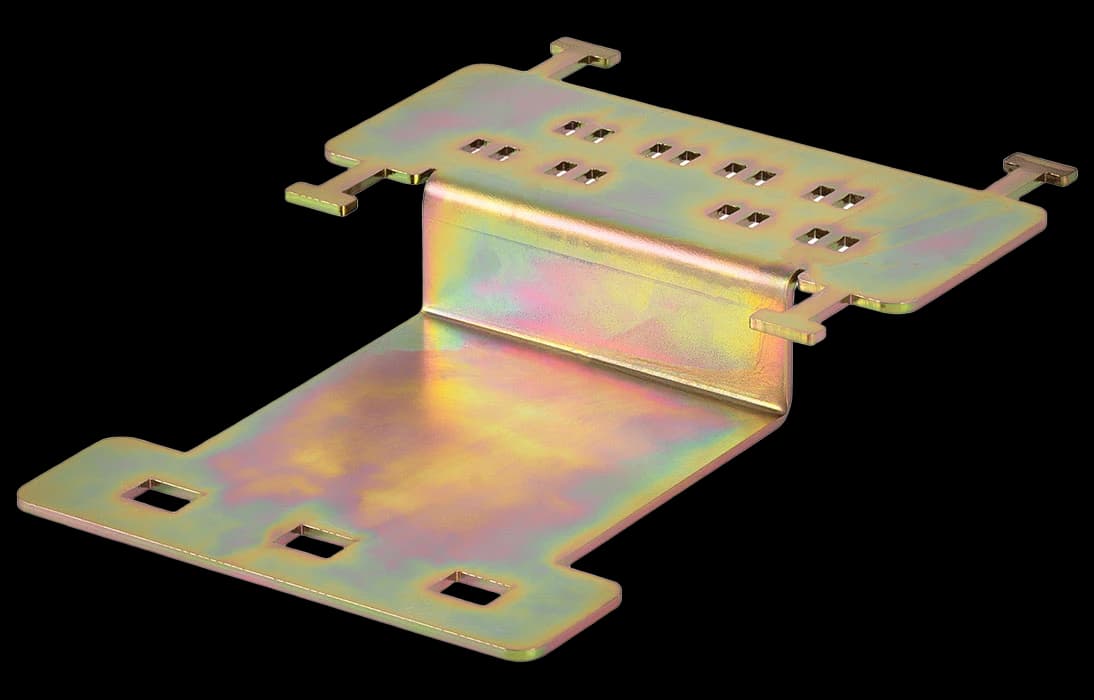 Кронштейн для фиксации кабелей муфт МКО-П1, П1-М, МПО-Ш3 к УПМК-Панда ССД