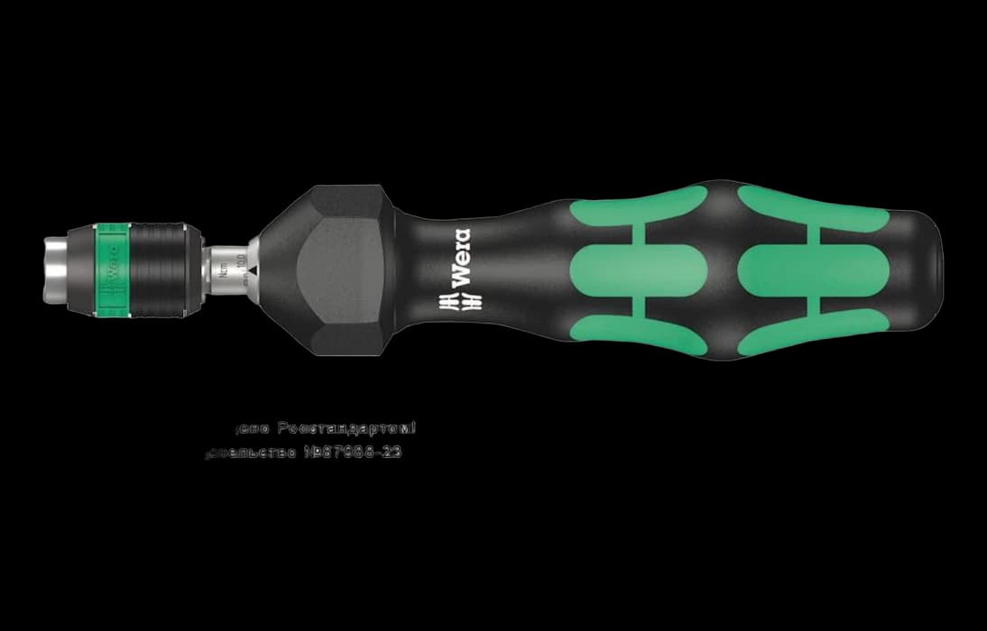 WE-074701	7441 Kraftform Отвёртка-битодержатель динамометрическая 1.20-3.00 Нм, патрон Rapidaptor, 1/4" D6.3/F6.3