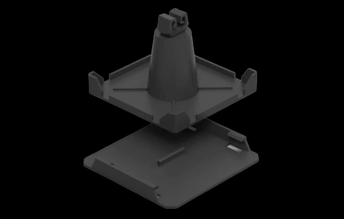 ND2104 Пластиковый держатель для кровли