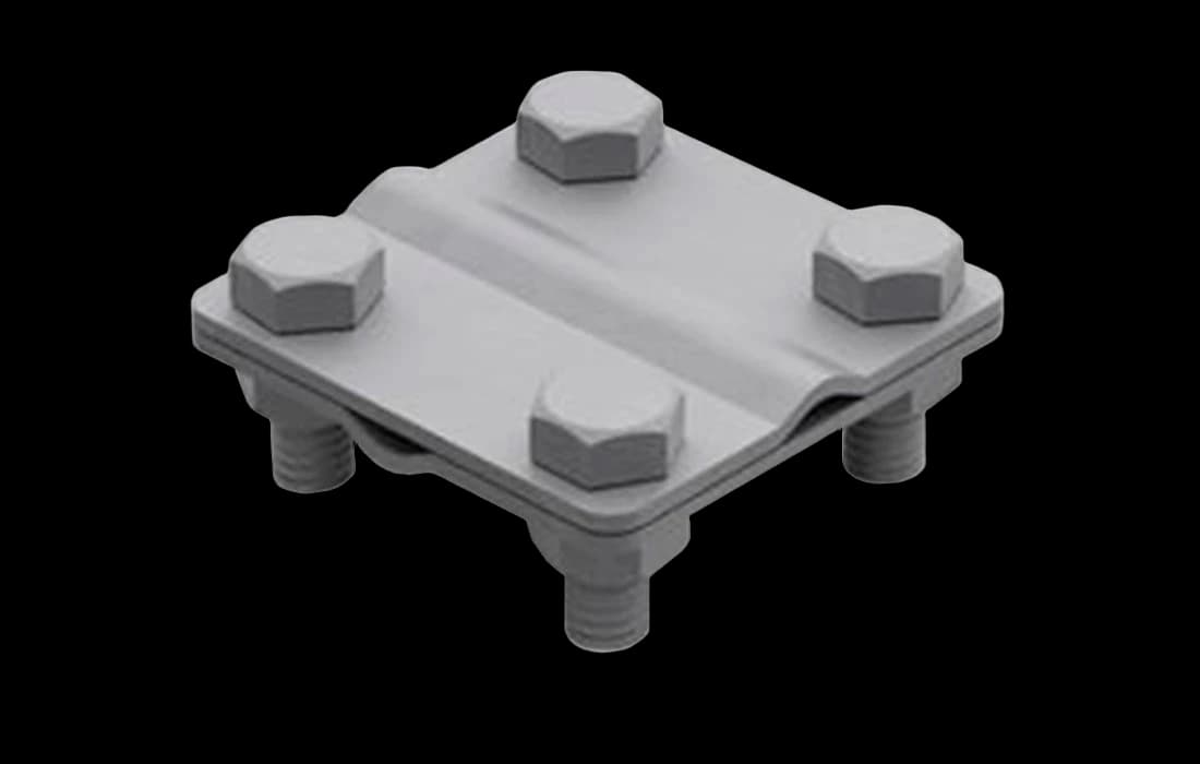 NG3104 Соединитель пруток - пруток, D8 мм