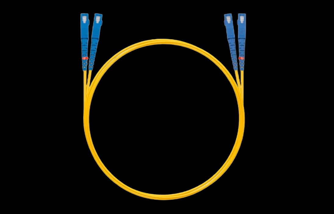 Шнур ШОС-2SM/2.0  мм-SC/UPC-SC/UPC-1.0  м