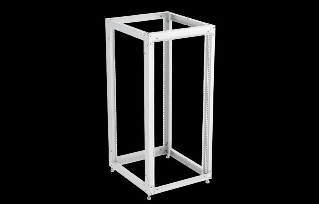 Стойка телекоммуникационная двухрамная открытая СТ-24U-600-2М-Э