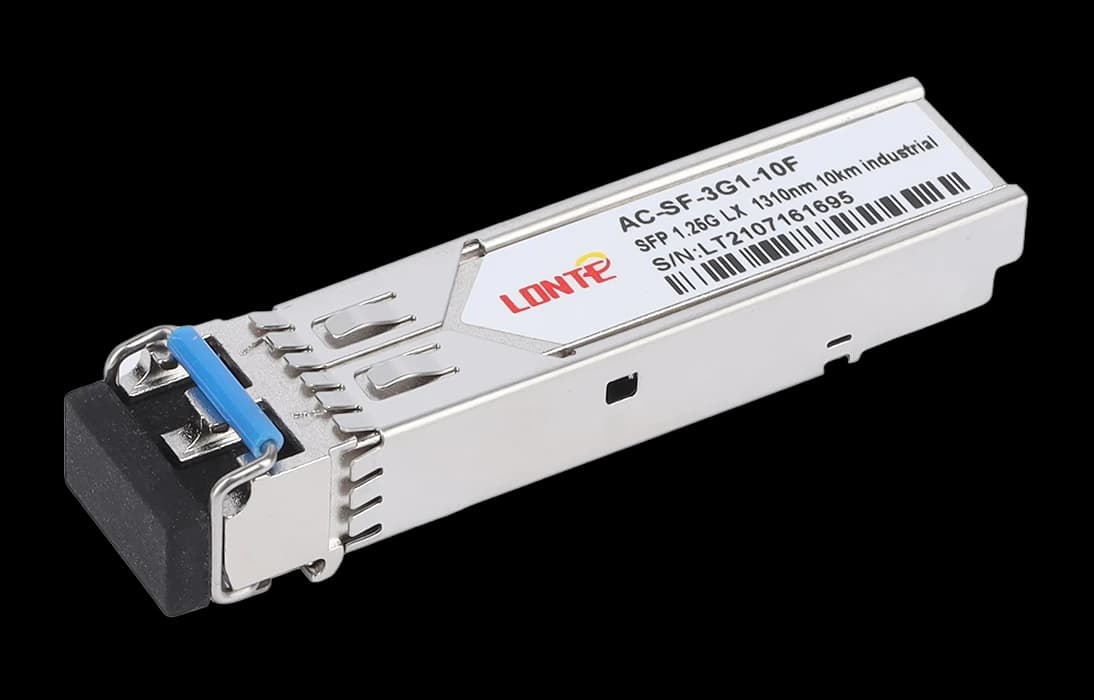 Оптический трансивер SFP 1.25G 1310nm 10km LC SMF DDM, industrial