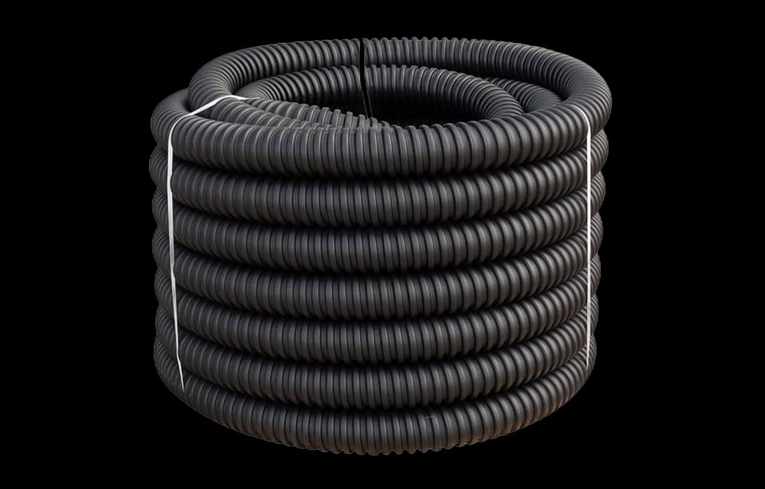 Труба ССД-Пайп OD=160 мм, 1300N, SN22, с протяжкой (бухта 46 м)