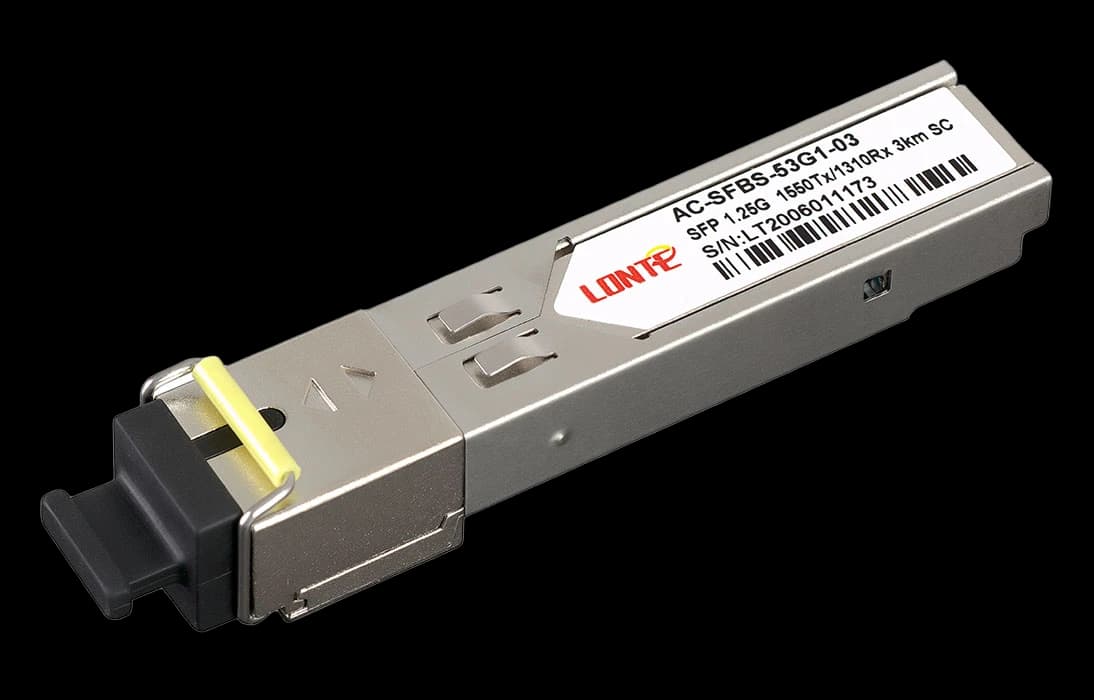 SFP WDM 1.25G Tx1550/Rx1310 3km SC DDM