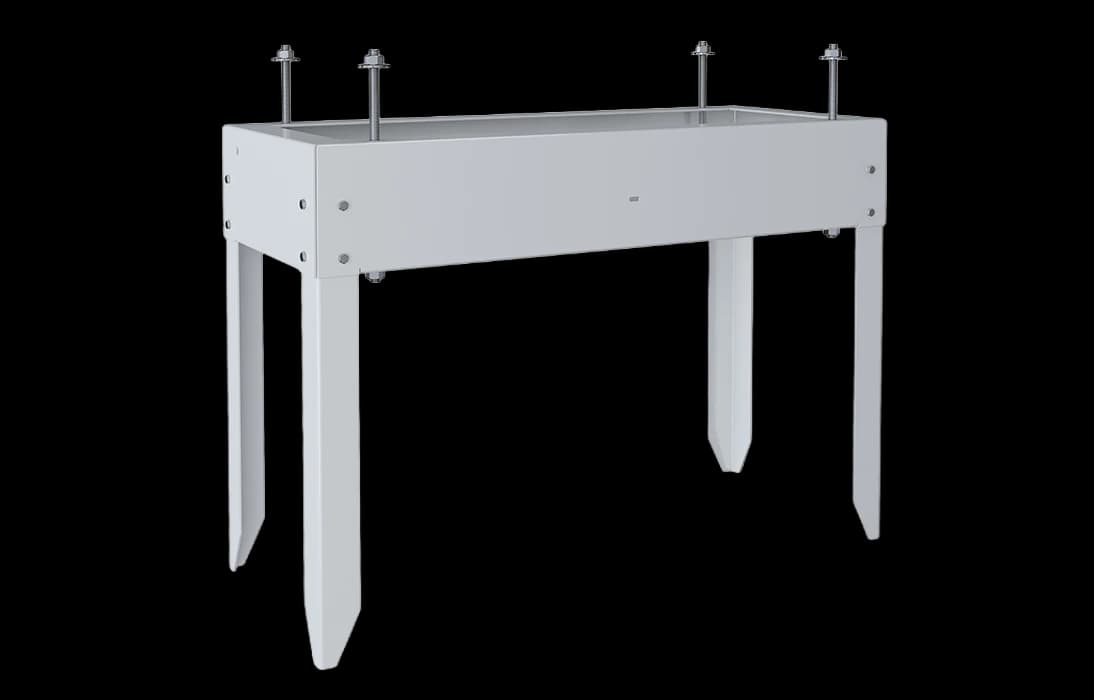 Тумба (фундамент) металлическая для установки шкафа ВОКС-УФП ССД