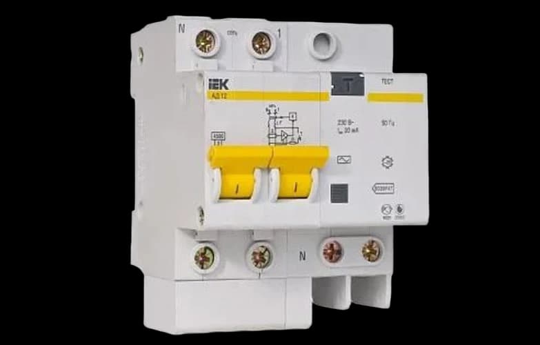 MAD10-2-050-C-100 Диф.автомат АД12 2Р 50А 100мА ИЭК