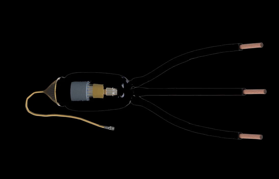 Муфта концевая 3 ПКВТпб-10  (150-240) ССД без наконечников
