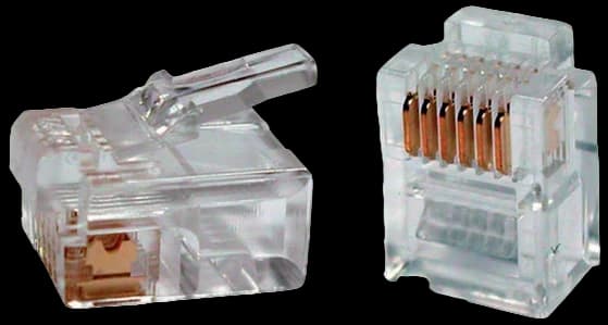 CS3-2C3U ITK Разъём RJ12 UTP для кабеля кат.3, 6P4C