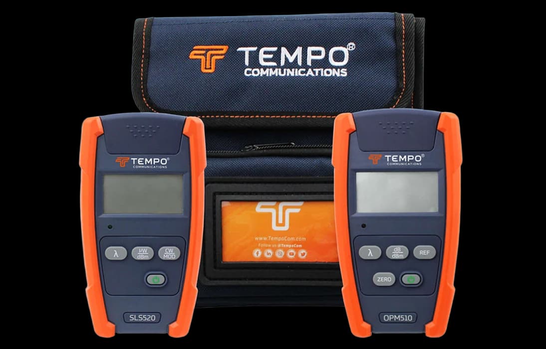 TE-SM-DUAL Tempo SM DUAL KIT - комплект для тестирования оптоволокна (OPM510; SLS520)