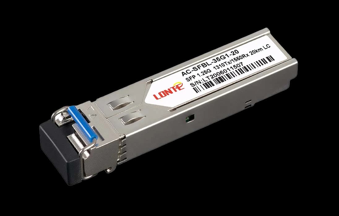 Модуль SFP WDM 1.25G Tx1310/Rx1550 20km LC DDM