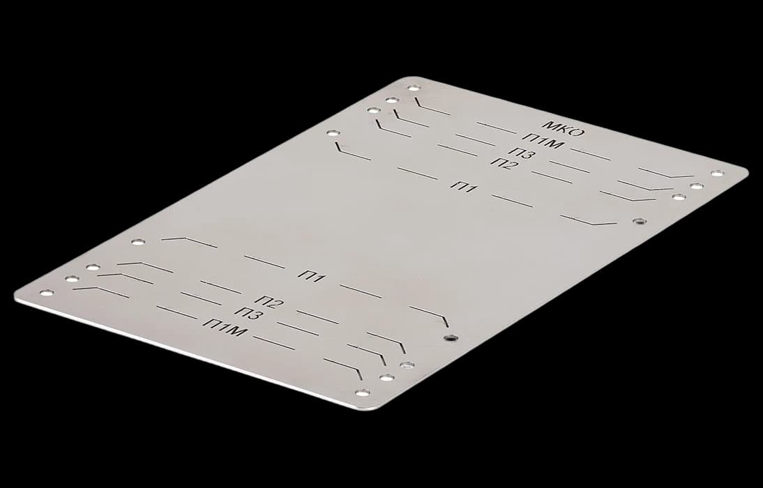 Шаблон для крепления муфт к УПМК-Панда ССД