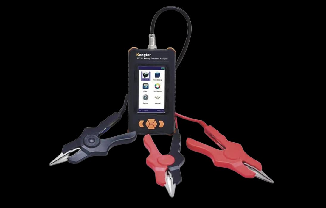 Kongter BT-302 - Тестер аккумуляторных батарей c функцией тестирования сопротивления перемычек