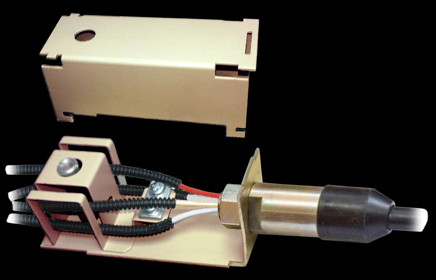 Узел ввода ОК ВКР-2 с транспортными трубками (кабель с проволочной броней) ВОКС ССД