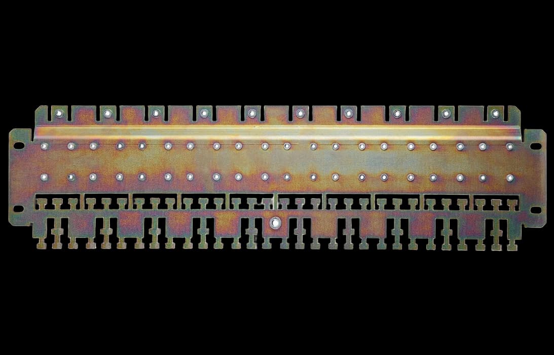 Панель несущая 19" 3U для 10 ВКР-3 ВОКС ССД