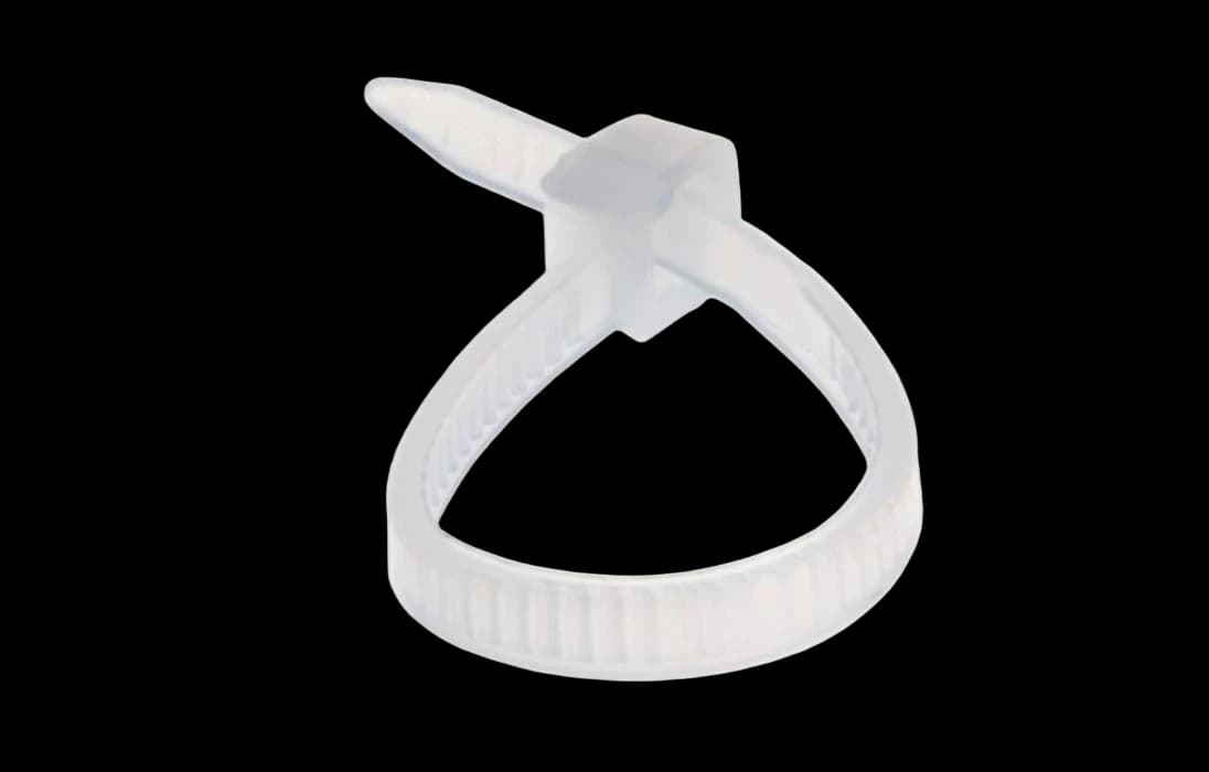 07-0200 Хомут-стяжка кабельная нейлоновая REXANT 200 x3,6 мм, белая, упаковка 100 шт.