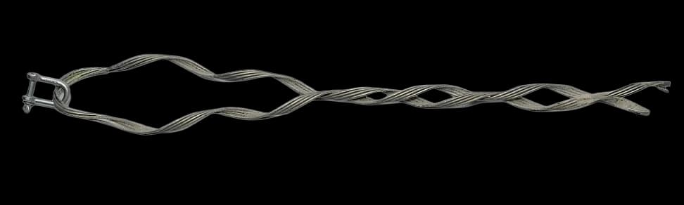 Зажим спиральный натяжной НСО-4-3,5/4,0К(коуш-скоба)