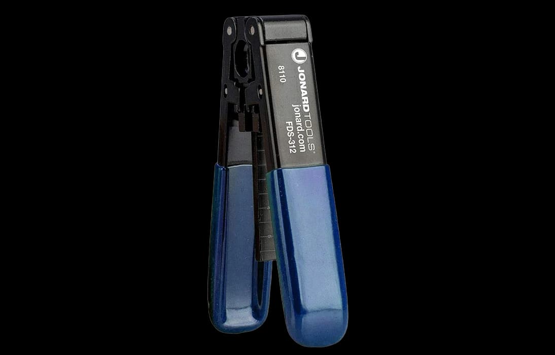 Jonard FDS-312 - Стриппер для плоского оптического FTTH Drop кабеля 3.1 мм (Ш) x 2.0 мм (В)
