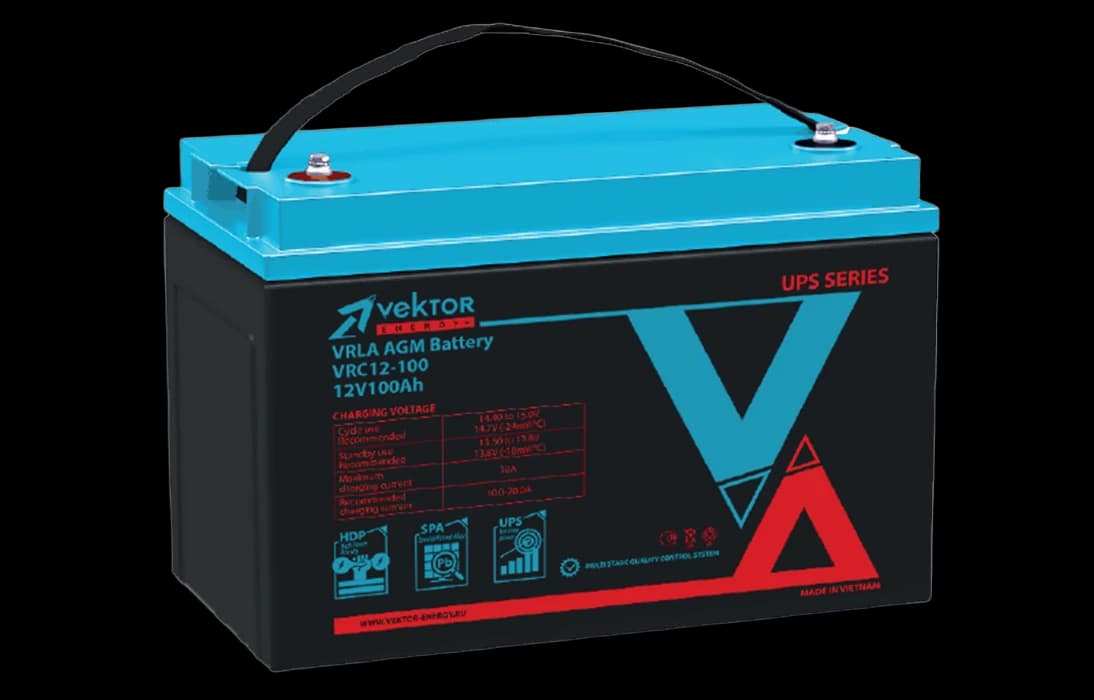 VRC 12-100	Аккумуляторная батарея Vektor VRC 12-100