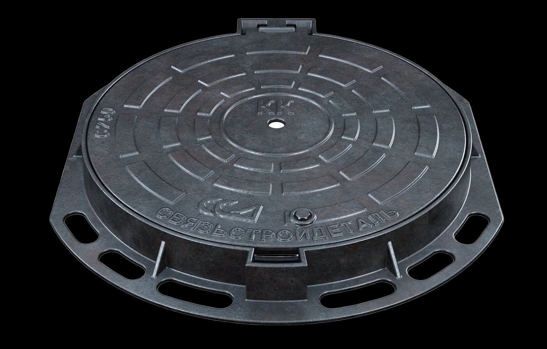 Люк ВЧШГ тип Т "С250" (КК) 2.7-60 в комплекте с запорным устройством УЗЛ-Т