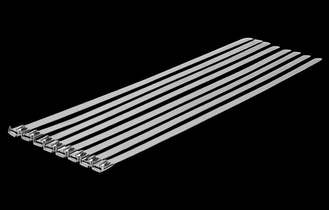 Комплект стальных стяжек для УПМК,крепления муфт и кабеля ССД