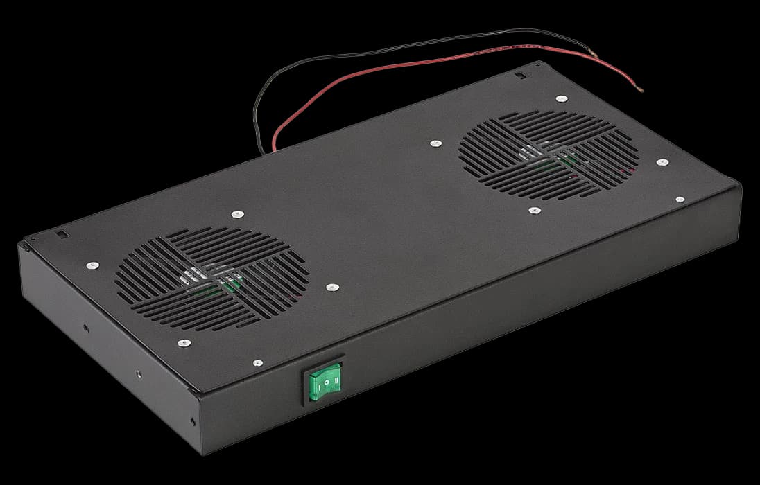 Вентиляторный модуль ВМ-2-19"48В (цвет черный) ССД