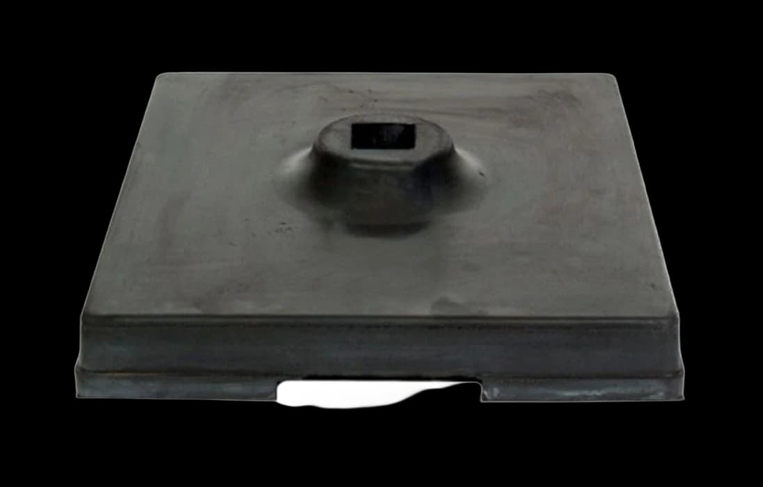 Подставка резиновая утяжеленная 350х380х80мм