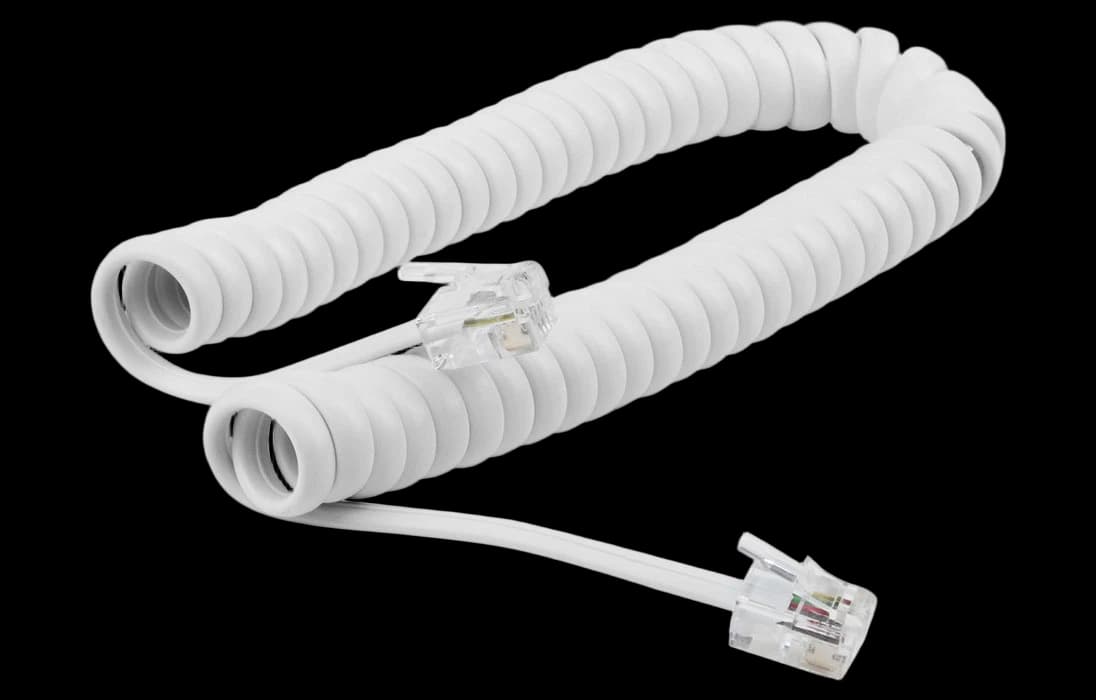 18-2021 REXANT Шнур телефонный витой 4P4C 2м