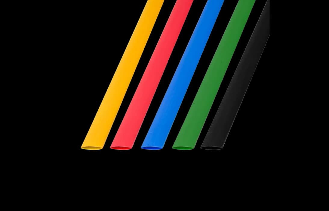 29-0158 Набор термоусадочной трубки REXANT 8,0/4,0 мм, пять цветов, упаковка 50 шт. по 1 м