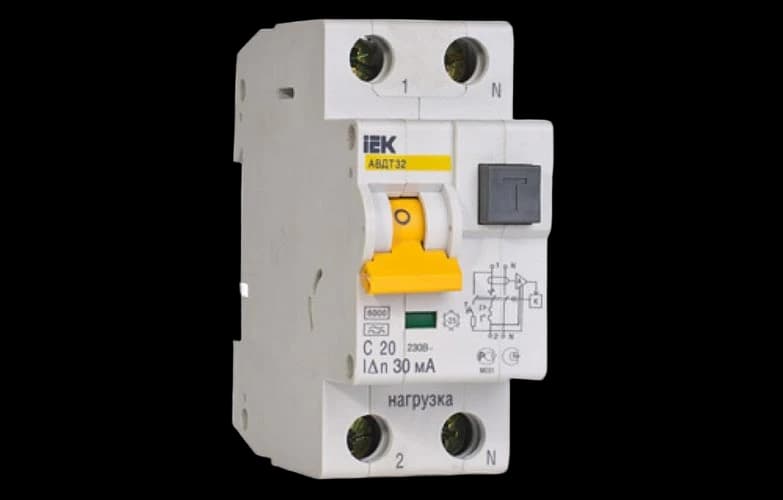 MAD22-5-020-C-30 АВДТ 32 C20 - Автоматический Выключатель Дифф. тока