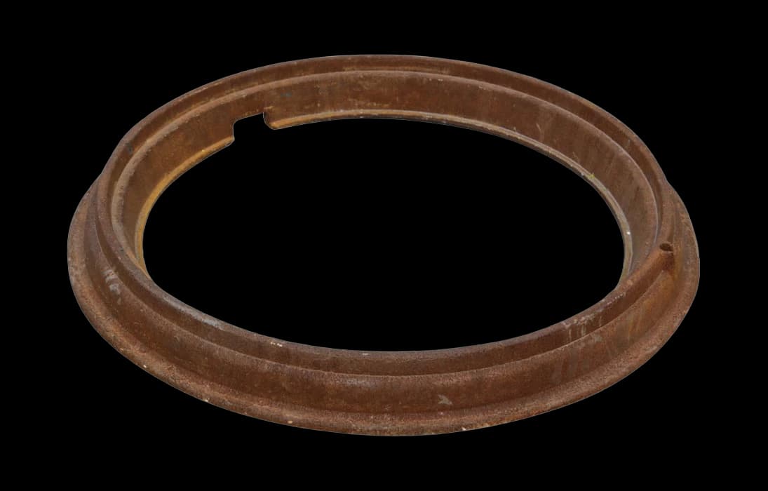 Корпус люка чугунного л/т ГТС  под крышку с логотипом "ССД"