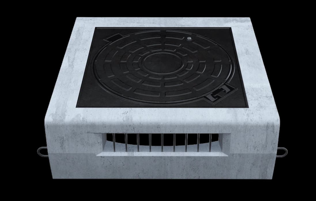 Дождеприемник бордюрный ВЧ БВД "В-125"  ССД