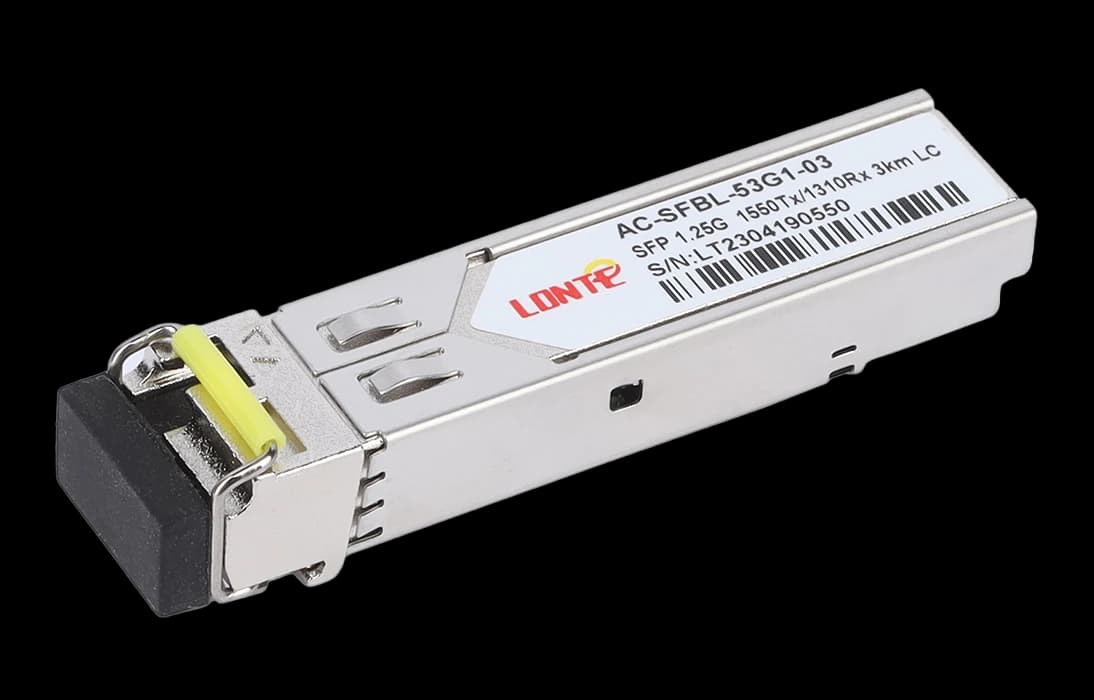 SFP WDM 1.25G Tx1550/Rx1310 3km LC DDM