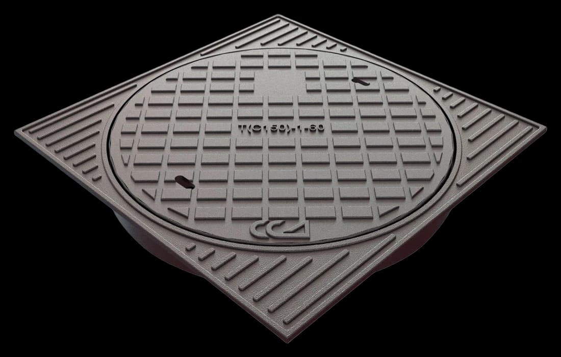 Люк квадратный тип Т "С150" (К) 8.1-60 "Арбат"